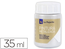 Pintura metalizada La pajarita plata 35