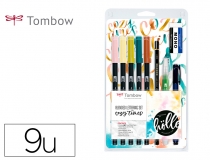 Set de caligrafia Tombow blended lettering