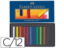 Tiza pastel faber-castell estuche carton de  Faber castell