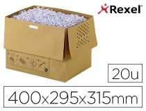 Bolsa de residuos Rexel reciclable