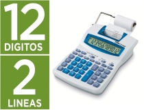 Calculadora Ibico 1214x impresora