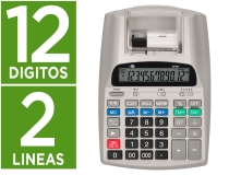 Calculadora Liderpapel impresora pantalla papel 57  XF38