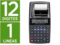 Calculadora Q-connect impresora pantalla papel KF11213