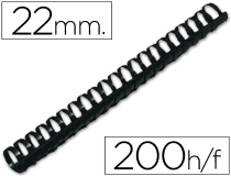 Canutillo Q-connect redondo 22 mm plastico