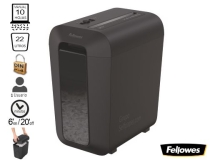 Destructora de documentos Fellowes LX-65 capacidad