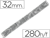 Espiral de metal Q-connect 64 5:1