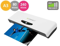 Plastificadora Q-connect Din A3 alto rendimiento