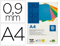 Tapa encuadernacion Liderpapel carton A4 0,9mm  TE34