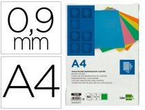 Tapa encuadernacion Liderpapel carton A4 0,9mm  TE38