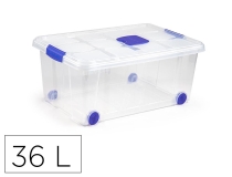 Contenedor plastico Plasticforte n 3 transparente