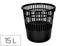Papelera plastico Liderpapel ecouse