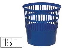 Papelera plastico Q-connect 15