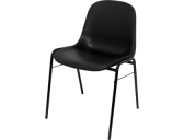 Silla apilable pyc estructura