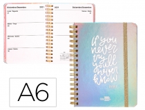 Agenda doble espiral Liderpapel kymolos