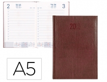 Agenda encuadernada Liderpapel creta 15x21