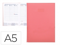Agenda encuadernada Liderpapel creta 15x21