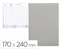 Agenda encuadernada Liderpapel creta 17x24