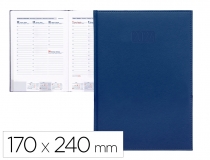 Agenda encuadernada Liderpapel creta 17x24