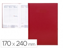 Agenda encuadernada Liderpapel creta 17x24