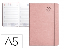 Agenda encuadernada Liderpapel mykonos 15x21