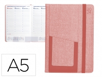 Agenda encuadernada Liderpapel saria A5
