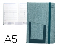 Agenda encuadernada Liderpapel saria A5