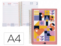 Agenda espiral Liderpapel gazi A4