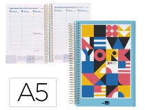 Agenda espiral Liderpapel gazi A5