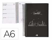Agenda espiral Liderpapel gazi A6