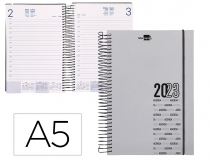 Agenda espiral Liderpapel olbia 15x21