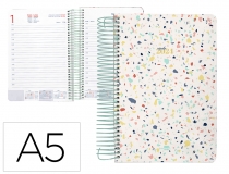 Agenda espiral Liderpapel perissa A5