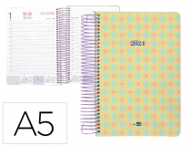 Agenda espiral Liderpapel perissa A5