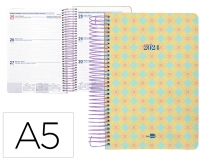 Agenda espiral Liderpapel perissa A5
