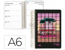 Agenda espiral Liderpapel perissa A6