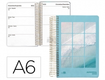 Agenda espiral Liderpapel perissa A6