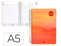 Agenda espiral Liderpapel syros 15x21