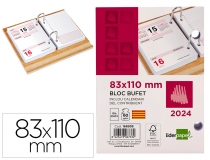 Bloc bufete Liderpapel 2024 80x110 mm