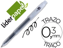 Boligrafo liderpapel super gel punta