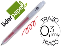 Boligrafo liderpapel super gel punta