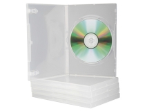 Caja dvd q-connect transparente pack