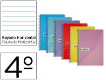 Cuaderno espiral papercop cuarto tapa