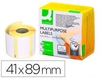 Etiqueta adhesiva removible q-connect kf18535