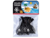 Globos piratas impresos todo alrededor