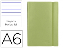 Libreta liderpapel simil piel A6