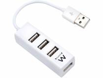 Mini-hub ewent 4 puertos usb