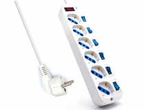 Regleta ewent 6 tomas shucko