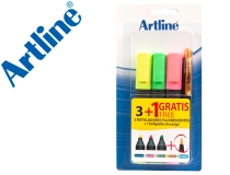 Rotulador artline fluorescente ek-660 blister