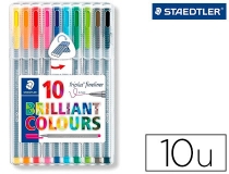 Rotulador staedtler triplus broadliner 338