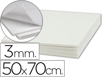 Carton pluma Liderpapel blanco adhesivo 1  LU06