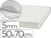 Carton pluma Liderpapel blanco adhesivo